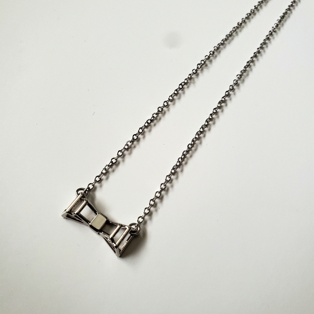 Ted Baker Geometric Bow Necklace